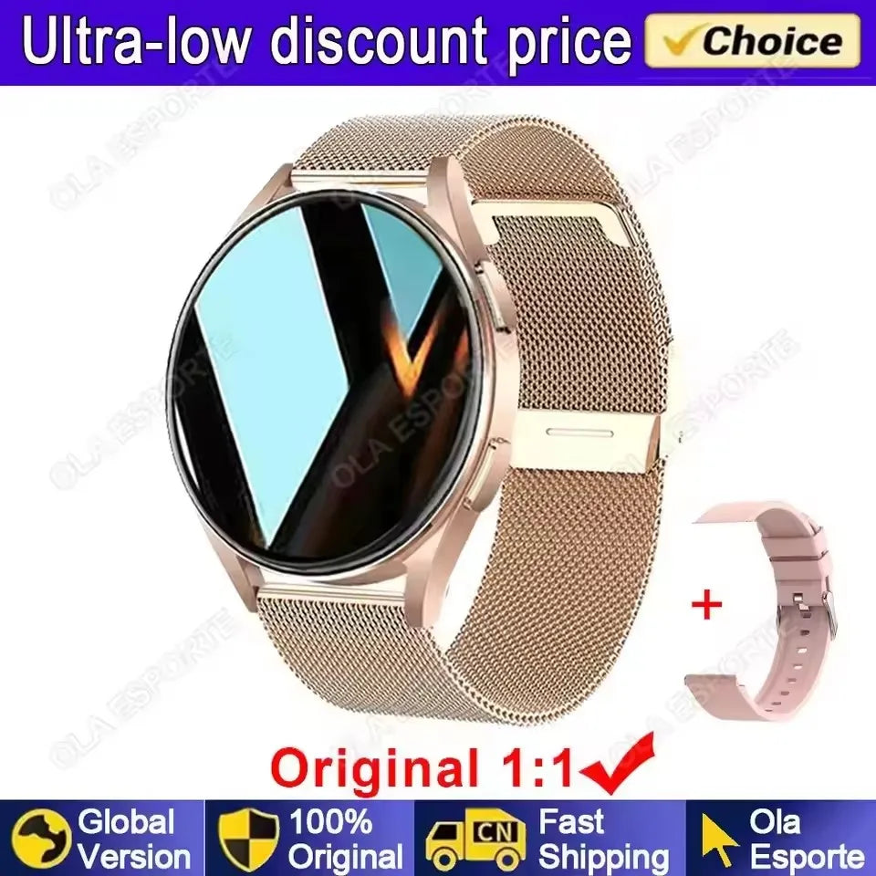 New SmartWatch 2025 Men Women Watches Bluetooth Call Heart Rate Sleep Life Waterproof Smart Watch Fitness Tracker Sporte Watch