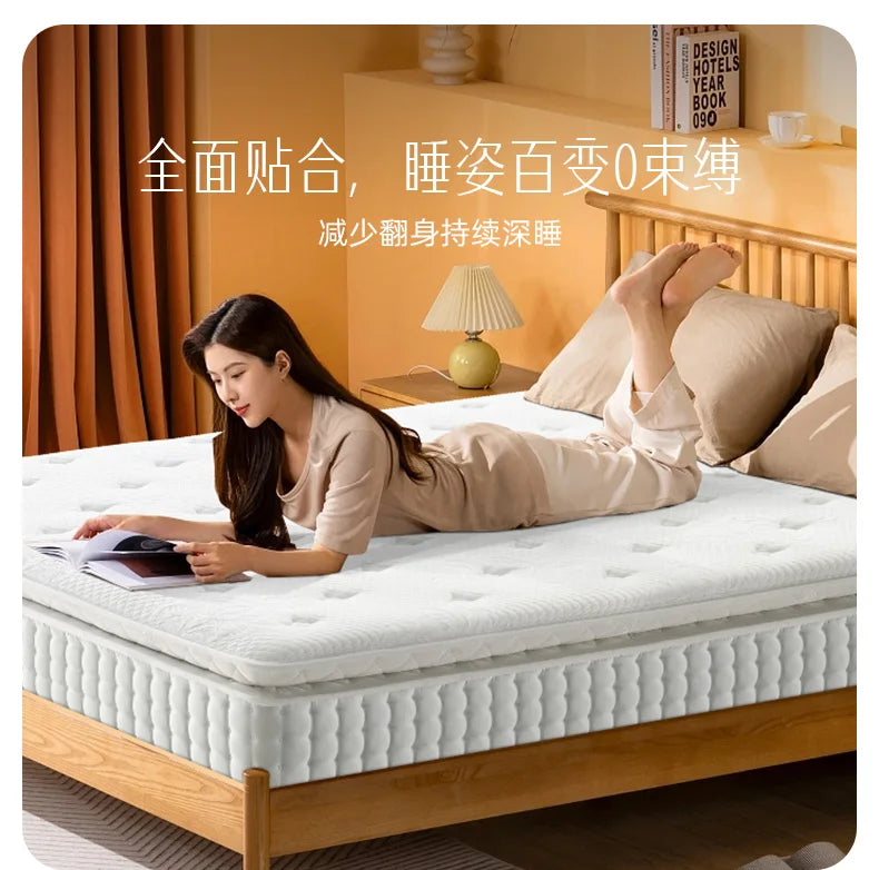 Bedroom Furniture 120x200 150x200 180x200 200x220 Cm Deluxe Roll Packaging Mattress King Size Mattresses Topper Bed Mattresses