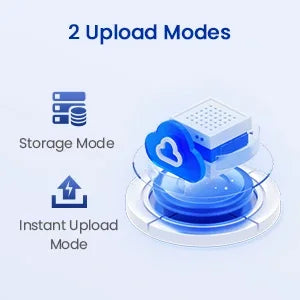 Scanner de codes-barres Bluetooth 2D sans fil Eyoyo avec clip et batterie 2000 mAh, mini lecteur de codes-barres QR portable