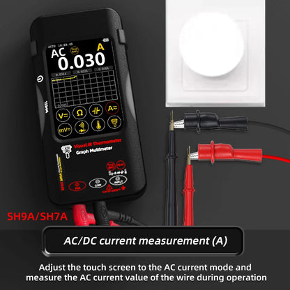 BSIDE SH7 320*320 Thermal Imager Camera 20000 Counts Touchscreen Digital Multimeter 2 in 1 IR Camera for Macro lens Repair PCB