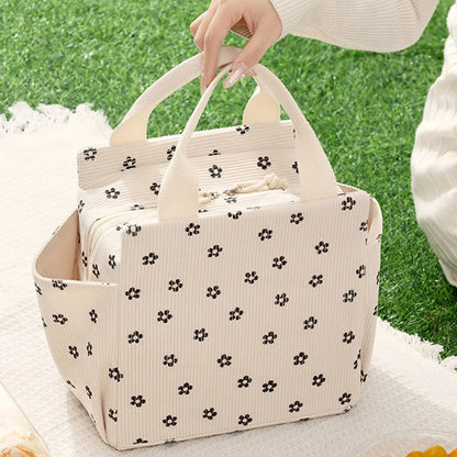 This lunch bag, insulated lunch box, reusable leak-proof large refrigerated handbag is suitable for both men and women. A-DH