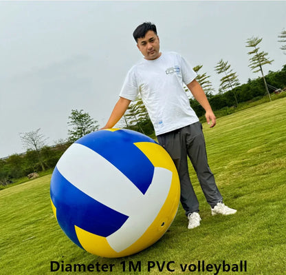0.6-2m Pvc Volleyball, Inflatable Balloon, Parent-Child Interactive Children's Toy Ball, Kindergarten Ball, Interactive Props