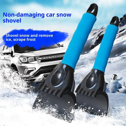 Grattoir à glace polyvalent pour voitures, déneigement du pare-brise et des portières, outil de dégivrement pour l'hiver, accessoires de nettoyage automobile