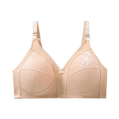 Ruralbras Sexy Women's Bras Wireless Full Coverage D/E/F for Plus Size Non Padded Comfort Soft Bra Minimizer Top Female Lingerie