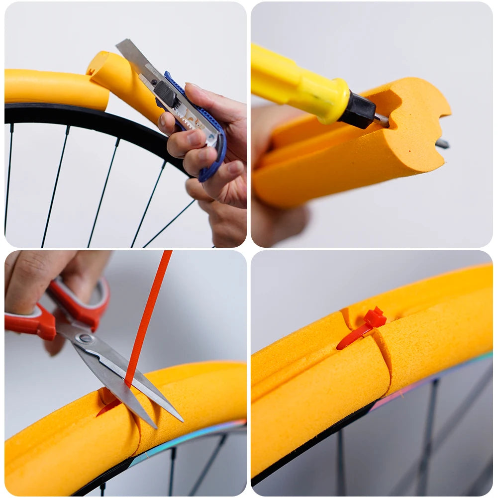 Insert de pneu tubeless pour vélo - Protection anti-crevaison - Accessoires et pièces détachées pour vélo