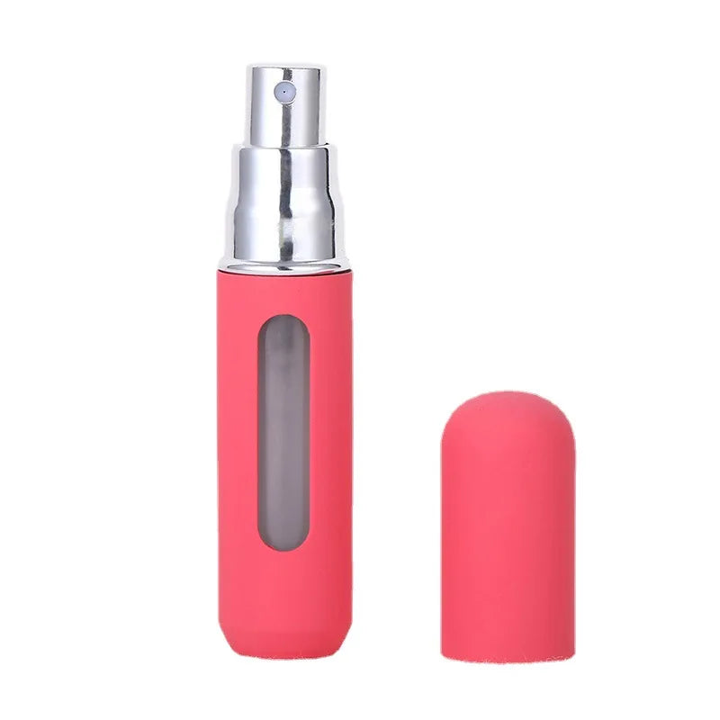 Candy Color Mini Travel Portable Bottom Filling Perfume Bottle Liquid Sub-Bottling Fine Mist Spray Refillable Jar Empty Cosmetic