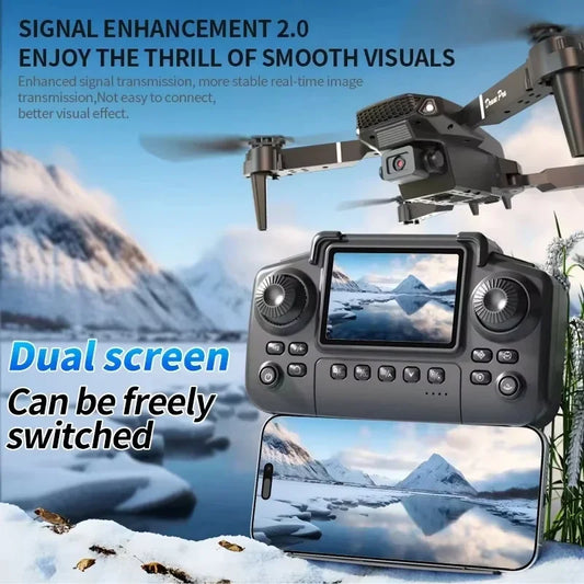 E88PRO Drone 8K 5G Professional HD Dual Camera Aerial Photography Remote Control Aircraft Quadcopter Toys 15000M 2025