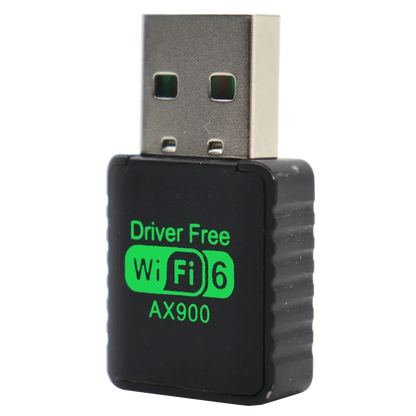 AX900 WIFI 6 Adapter USB Network Card 2.4G&5GHz Dual Band Signal Reception Dongle For Laptop Driver Free Wireless Wlan Receiver