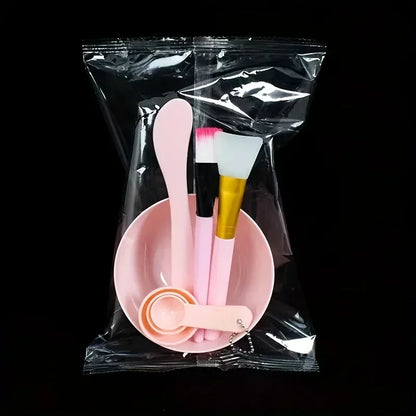 7PCS Face Mask Mixing Bowl Set DIY Facemask Mixing Tool with Silicone Facial Mask Bowl Makeup Brushes Spatula Beauty Skin Care