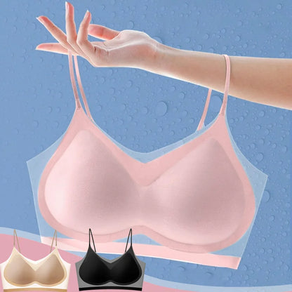 Bras for Women Plus Size Shaping Lifting Bra with Strap Seamless Wirefree Stretch Yoga Bralette Smooth Traceless Bras
