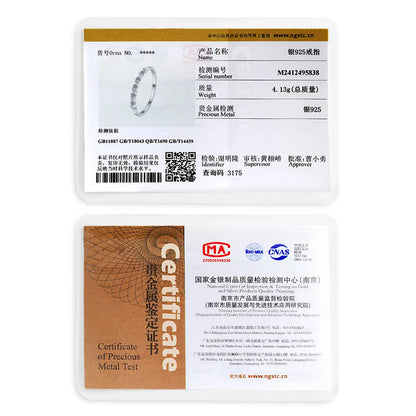 Bague tendance TFGLBU en moissanite de 1,5 mm pour femme, sertie de diamants de laboratoire assortis, anneau en argent sterling 925 certifié, vente en gros de bijoux