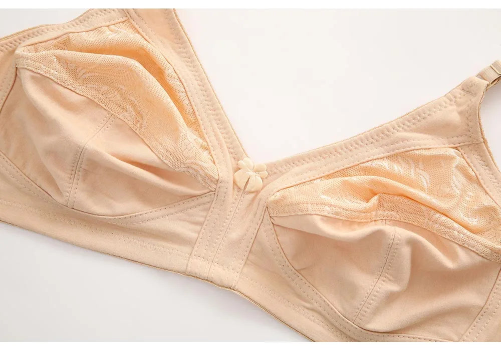 Ruralbras Sexy Women's Bras Wireless Full Coverage D/E/F for Plus Size Non Padded Comfort Soft Bra Minimizer Top Female Lingerie