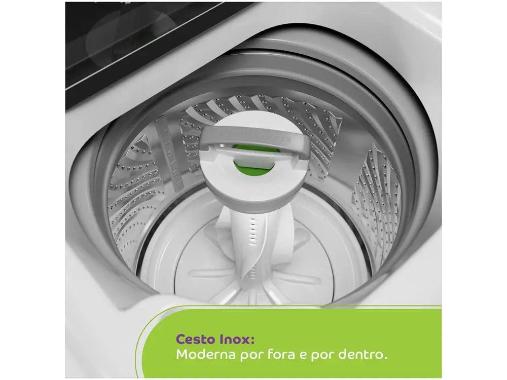 Lave-linge Consul 13 kg, panier en inox, 12 programmes de lavage blancs CWN13AB - 110 V