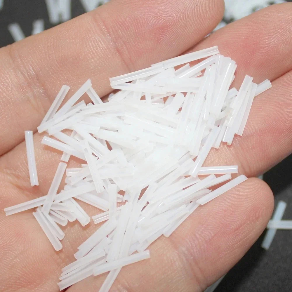 1-10 Box Elastic C-shaped Tube Padding Treatment Foot Care Invisible Groove Straightening Clip Ingrown Toenail Corrector Tools