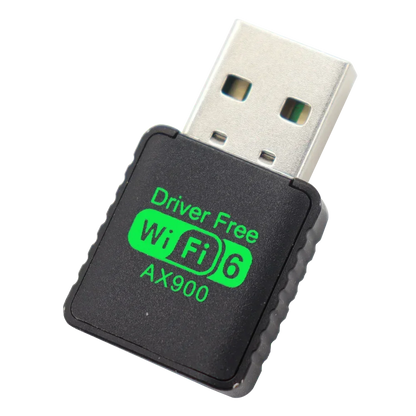 AX900 WIFI 6 Adapter USB Network Card 2.4G&5GHz Dual Band Signal Reception Dongle For Laptop Driver Free Wireless Wlan Receiver