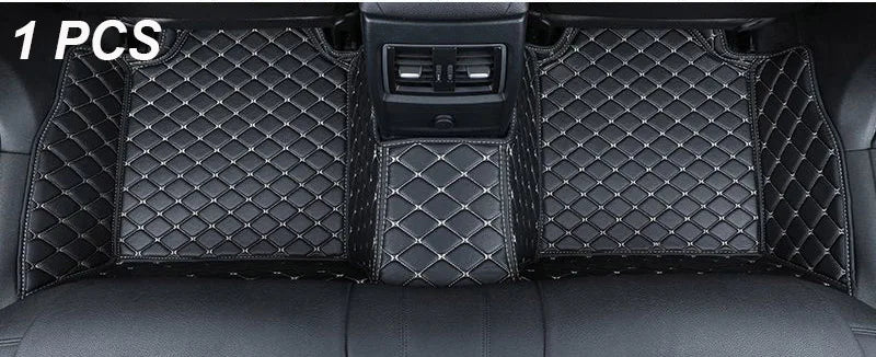 Custom Automotive Car Floor Mats For VW Golf 4 1999 2000 2001 2002 2003 Auto Luxury Leather Men Women Car Mats Full Coverage
