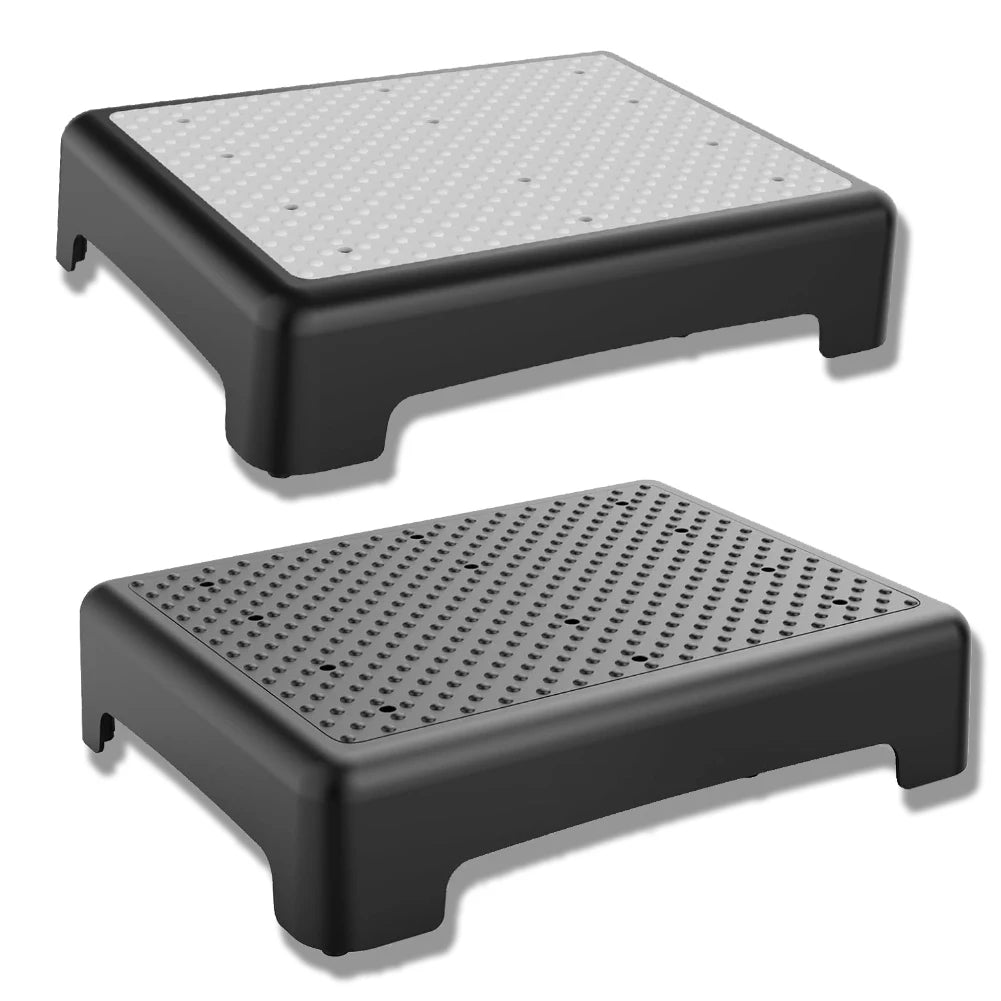 Mobility Step Stool, Non-Slip Step Platform Indoor and Outdoor, Portable Step Riser for Adults & Seniors, Safety Step for Car, B