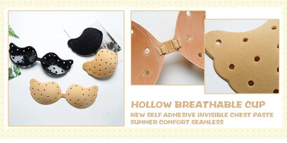 Bras for Women Adhesive Invisible Bra Nipple Pasties Covers Breast Lift Tape Push Up Strapless Pads Sticky Seamless Backless