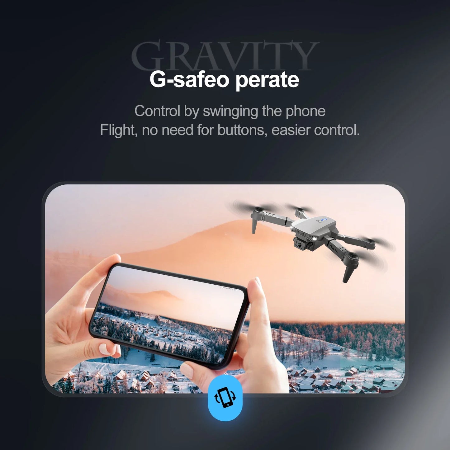 E88PRO Drone 8K 5G Professional HD Dual Camera Aerial Photography Remote Control Aircraft Quadcopter Toys 15000M 2025