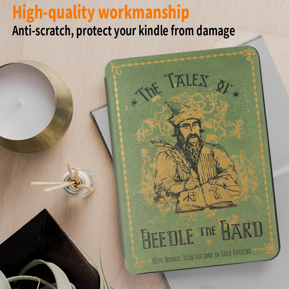 Twosheep Kindle protective cover, suitable for Kindle paperwhite 12th Gen 7inch and kindle 11th Gen, with flip unlocking case