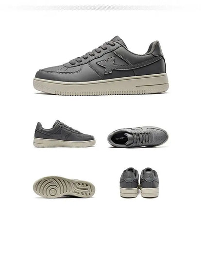 Xtep Skateboarding Shoes Non-Slip Wear-Resistant Casual White Couple Skate Sneakers Male Female Luxury Brand Shoes 881219319851