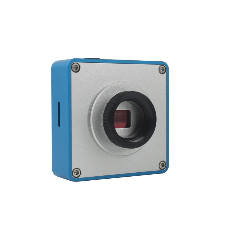 55MP 48MP 4K 1080P HDMI USB Video Microscope Camera 1-130X Infinitely Far C Mount Lens LED Light for Digital Image Acquisition