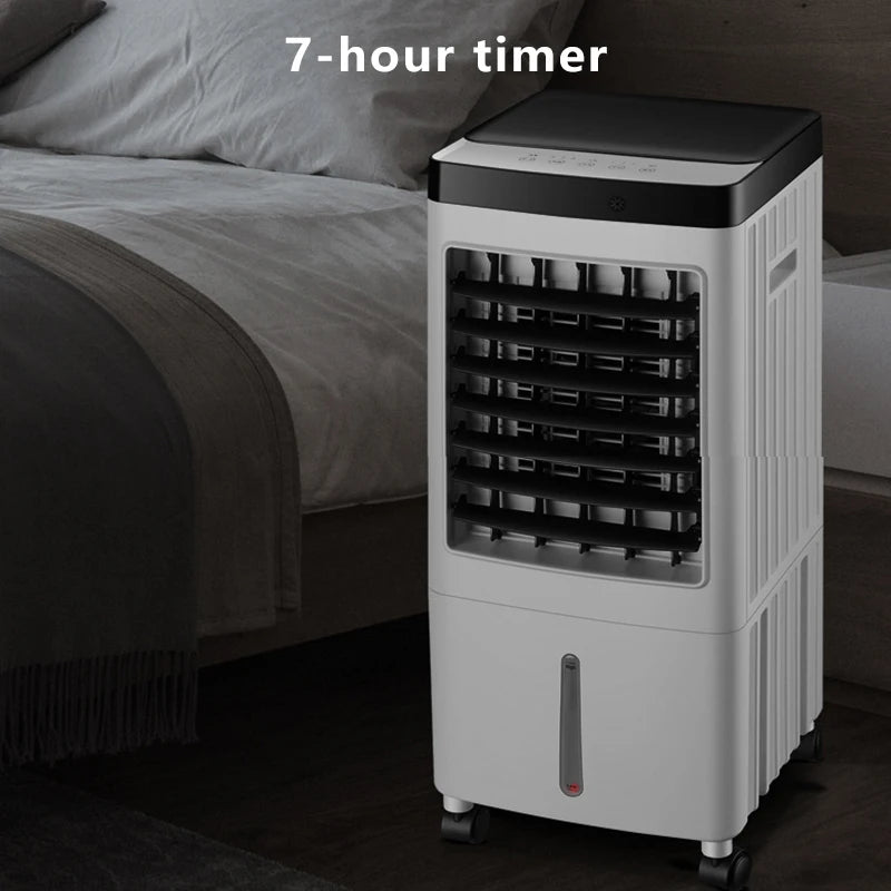 Air Conditioning Fan Large Wind Powerful Cooling Mobile Chiller can be remotely timed central Air Conditioning 220V 10L