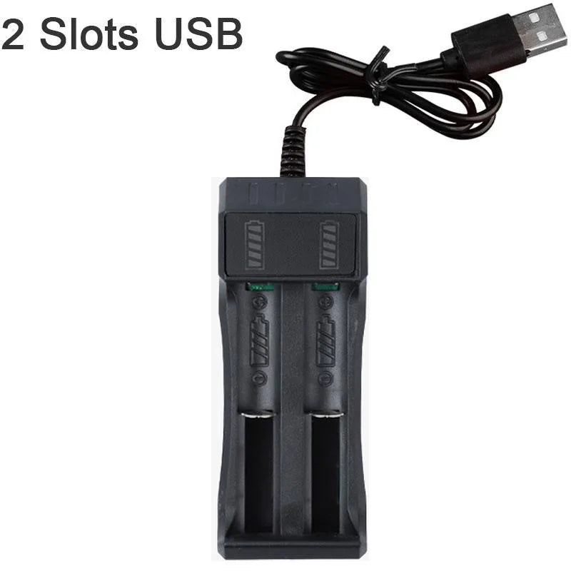 1 / 2 / 4 Slots 18650 Lithium Battery Charger for 18650 Charging 3.7 / 4.2 V Rechargeable Multi-Slot Battery Charger