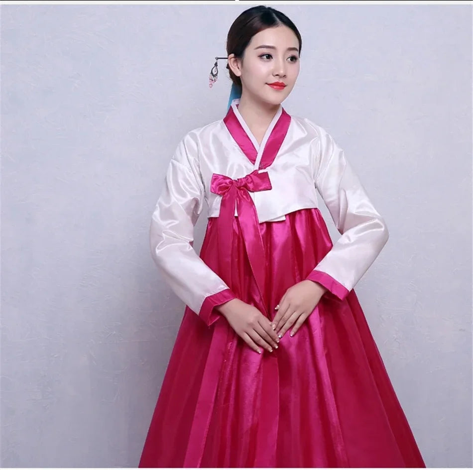 Robe Hanbok pour femmes, mode coréenne, Costumes anciens, fête traditionnelle, palais asiatique, vêtements de spectacle Cosplay,