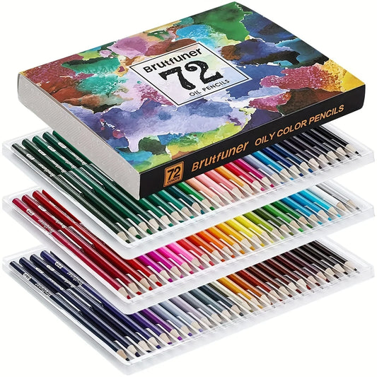 6-332 oil Colors pencil set,include Metallic/Watercolor/neon/skin tone/Macaron Pastel Colored Pencils,Ideal for Drawing,Blending