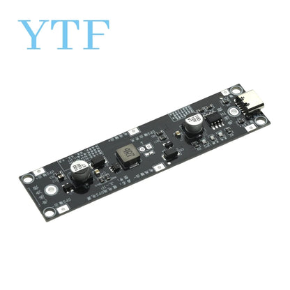 5V 9V 12V Type-C 18650 Lithium Battery Boost Step Up Module UPS Uninterruptible Power Supply Charge Discharge Same Time 1A