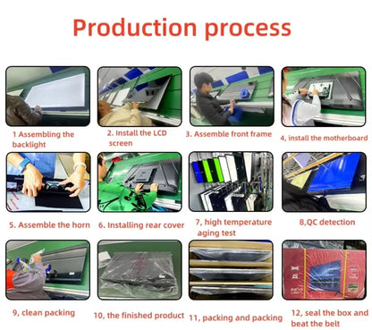 Smart TV LED 4k UHD 32 43 50 55 65 75 85 Inch Home Network Television Original Android/google Tv Support Youtube Google Play