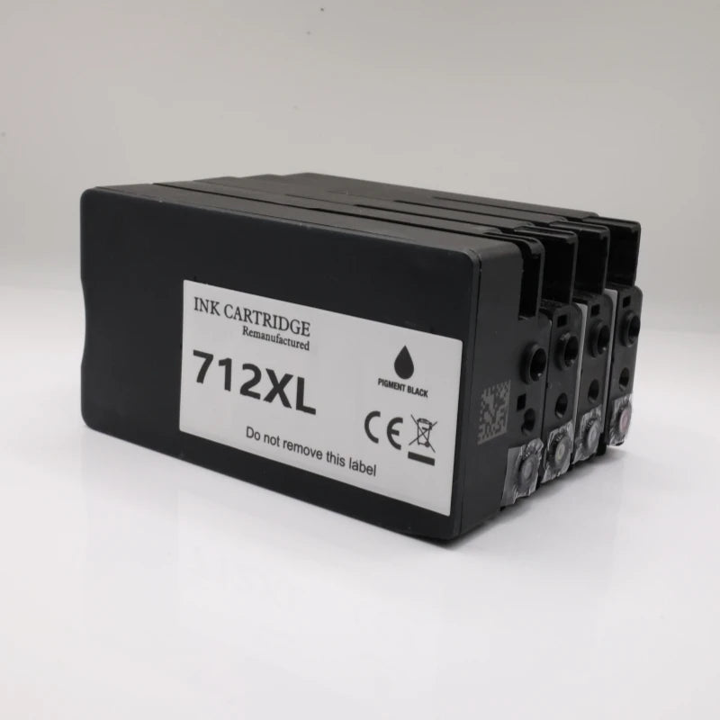 Compatible 712 XL 712XL Ink Cartridge 3ED71A 3ED67A for HP712 for HP DesignJet T210 T230 T250 T650 T630 Inkjet Printer