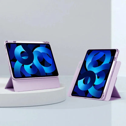 For 2024 iPad Pro11 Case M4 Pro 13" Air 6 4th 5th 12.9 Mini6 10.2 Pro 10.5 8th 9th 10th Magnetic Detachable Rotating Pencil Case