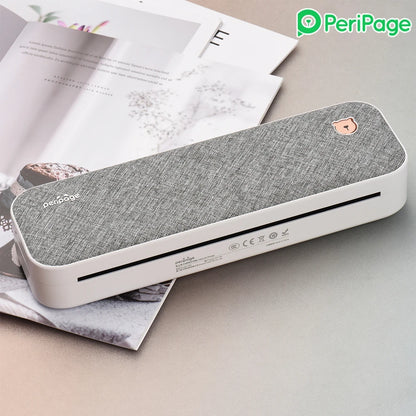 PeriPage A40 A4 Paper Printer Direct Thermal Transfer Wirless Mobile Photo Printer USB BT Connection For 2''/3''/4'' Paper Width