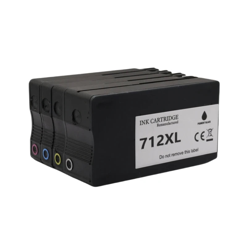 Compatible 712 XL 712XL Ink Cartridge 3ED71A 3ED67A for HP712 for HP DesignJet T210 T230 T250 T650 T630 Inkjet Printer