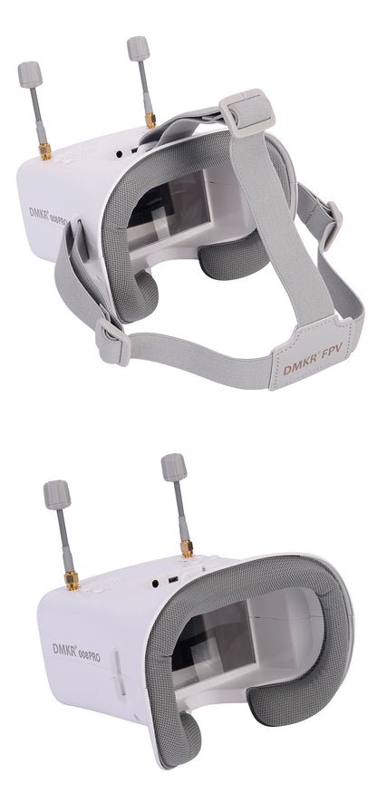 008D PRO Fpv Goggles For 5.8ghz Elrs 4.3inch Analog Fpv Goggles For Fpv Goggle Headstrap