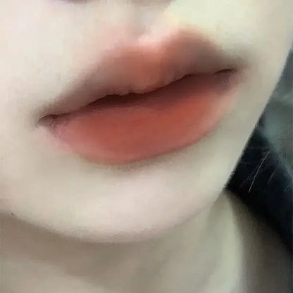 Waterproof Nude Red Pink Lip Gloss Makeup Lasting Non-stick Cup Liquid Lipstick Matte Mousse Lip Mud Sexy Women Korean Cosmetic