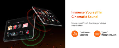 BNCF BPad Mini 8.4 inch Snapdragon SMD685 Tablet Android14 (8+8)GB RAM+128GB ROM 6050mAh Battery 4G LTE Widevine L1 2K IPS Tab