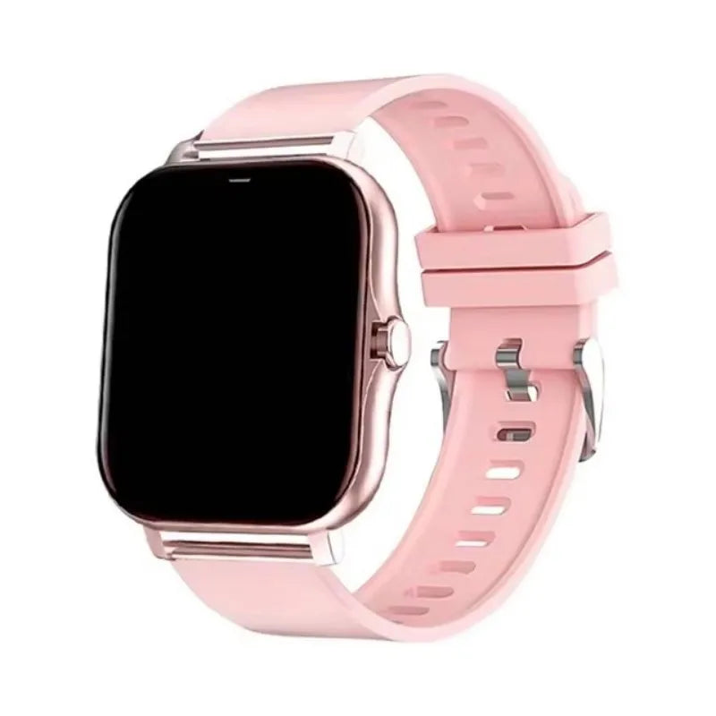 Nouvelle montre connectée compatible Android et iOS, écran couleur 1,44 pouce, appels Bluetooth, surveillance de l'oxygène sanguin et de la pression artérielle, pour femmes et hommes.