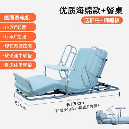 Electric Nursing Mattress for Elderly Bedridden - Auto - Rollover Assist in Standing Up Lift - Bed Function Ideal Tatami FYMS