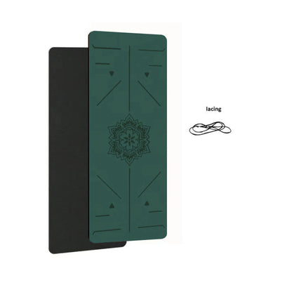 Tapis de yoga antidérapants, tapis de fitness Pilates, écologiques, tapis de yoga pour femmes et tapis de fitness adaptés aux entraînements à domicile