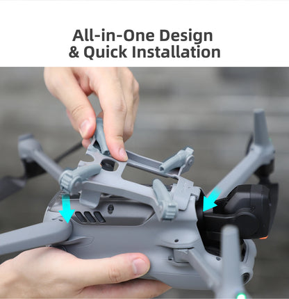 Foldable Extended 36mm Landing Gear Leg For DJI Air 3S Drone Accessories Splitting Tripod Training Kit for DJI Air 3