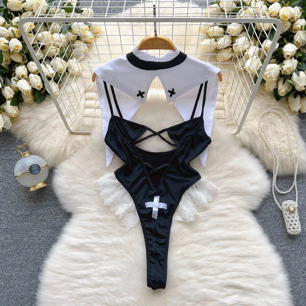 Combinaisons de plage bikini tendance pour femmes, asymétriques, moulantes, entrejambe ouverte, maillots de bain sexy automne-hiver, dos nu, body sensuel, hotsw