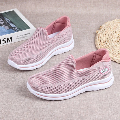 Women's Shoes 2025 Casual Sneakers Breathable Chunky Sole Free Shipping Summer Women's Shoes