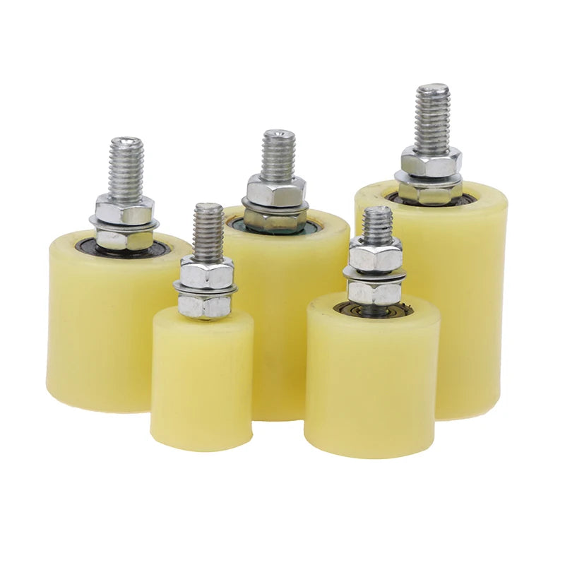 1pc Thickened Bearing Nylon Guide Roller Gate Wheels - Sliding Or Cantilever Gates Positioning Guide Translation Door Wheel