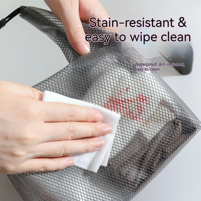 Large Capacity Waterproof Storage Bag Buggy Bag Travel Makeup Portable Storage Bag Outdoor Fitness Clothing Swimming Wash Bag