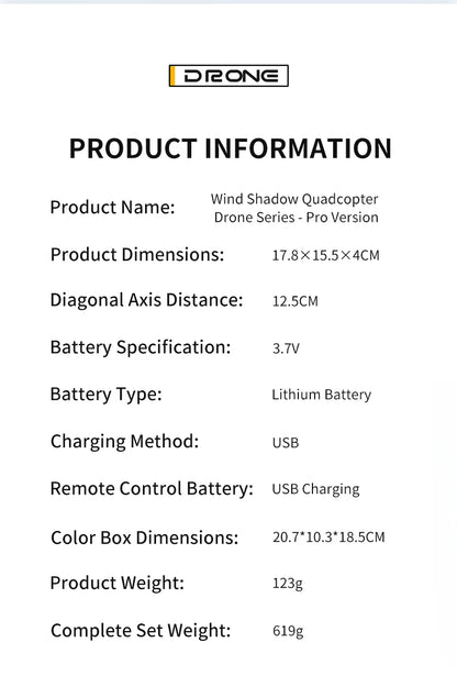 H137 PRO RC Drone 4K Professional HD Aerial 180° Dual Camera Photography Brushless Screen Remote Control Aircraft Quadcopter Toy