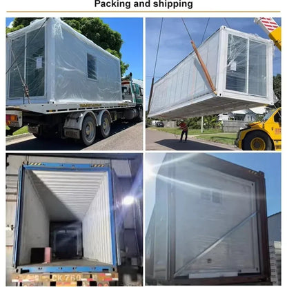 40Ft 20Ft Luxury Foldable Expandable Container House Camping Prefabricated Tiny Portable Folding Container House