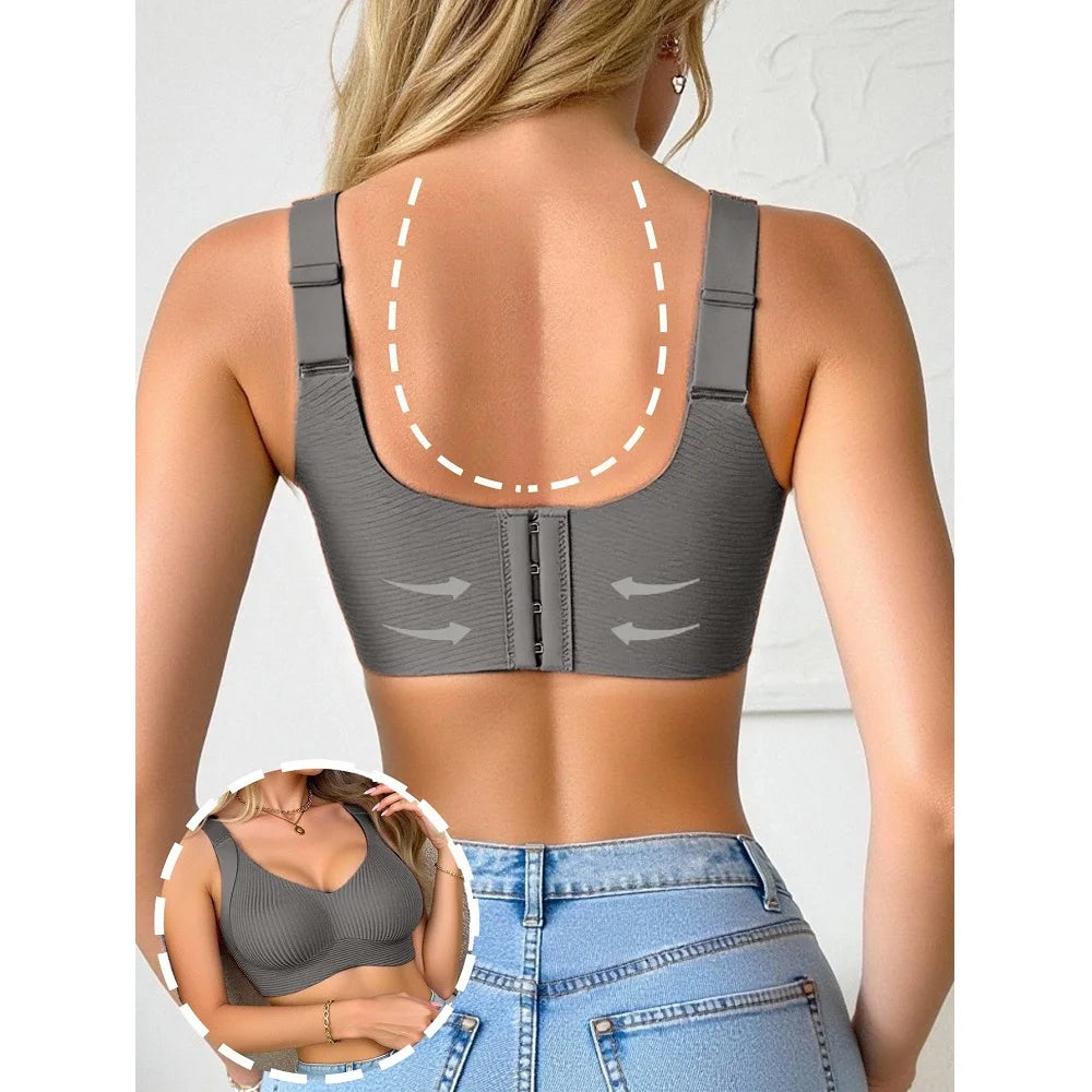 Bras for Women Full Cup Seamless Push up Female Underwear Adjustable Stretch Shoulder Straps Skin Friendly Bralette